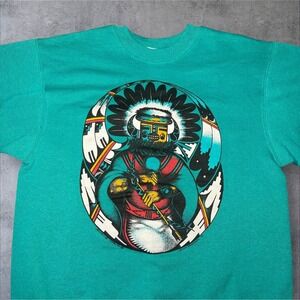 Hanes Activewear Sweater Size M Indian Design